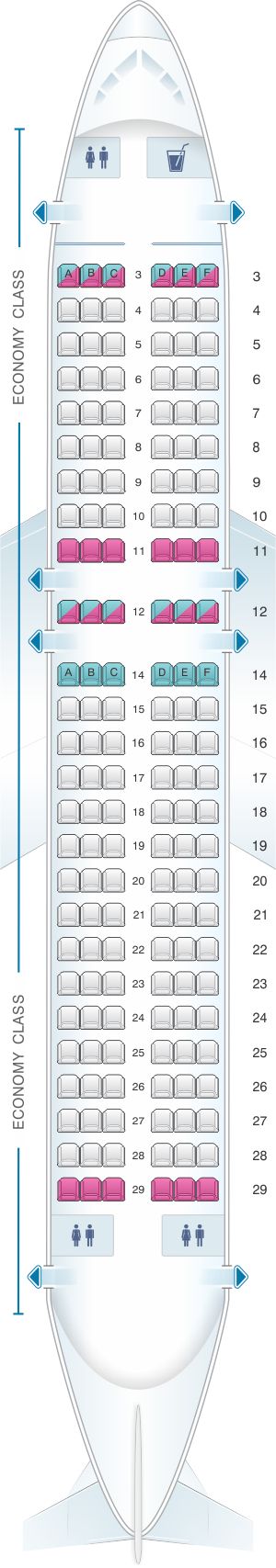 Seating Chart Allegiant Airlines