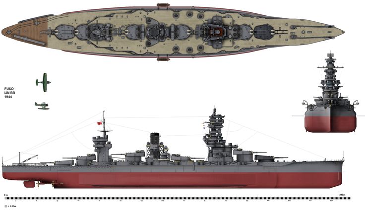 an image of a large ship with two smaller ones