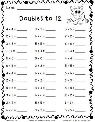 the printable worksheet for adding to two digit numbers is shown in black and white