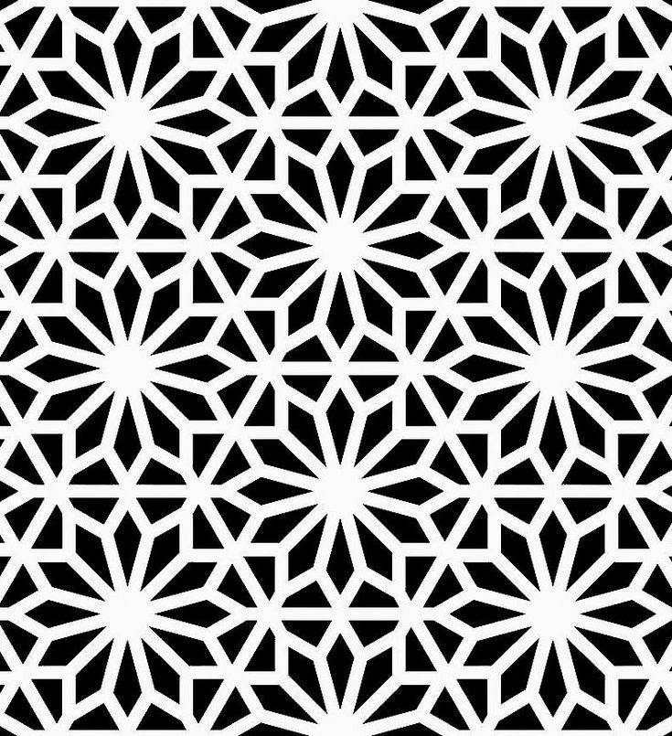 an abstract black and white pattern