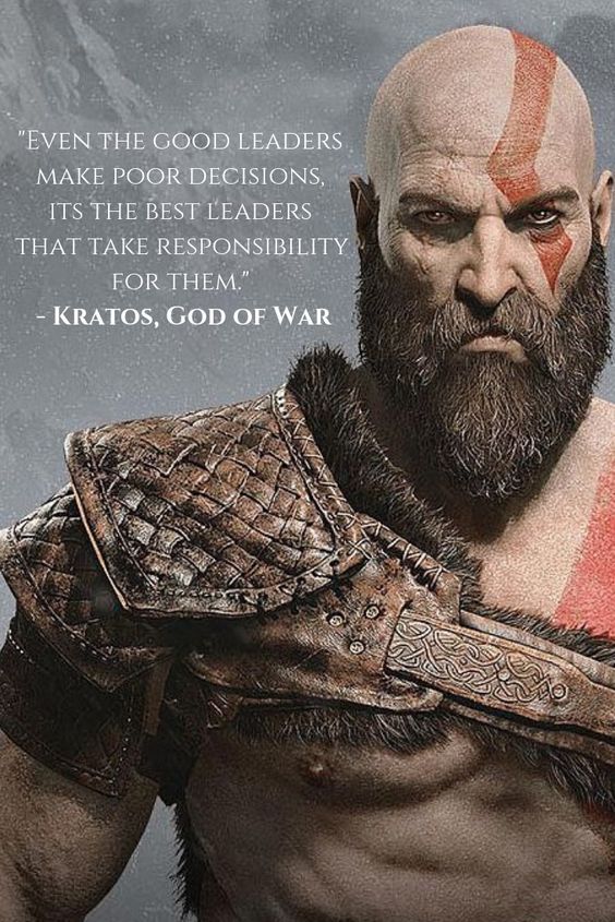 God Of War 4 Kratos Quotes