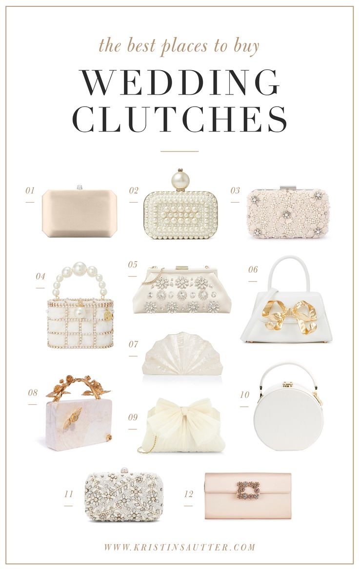 the best places to buy wedding clutches