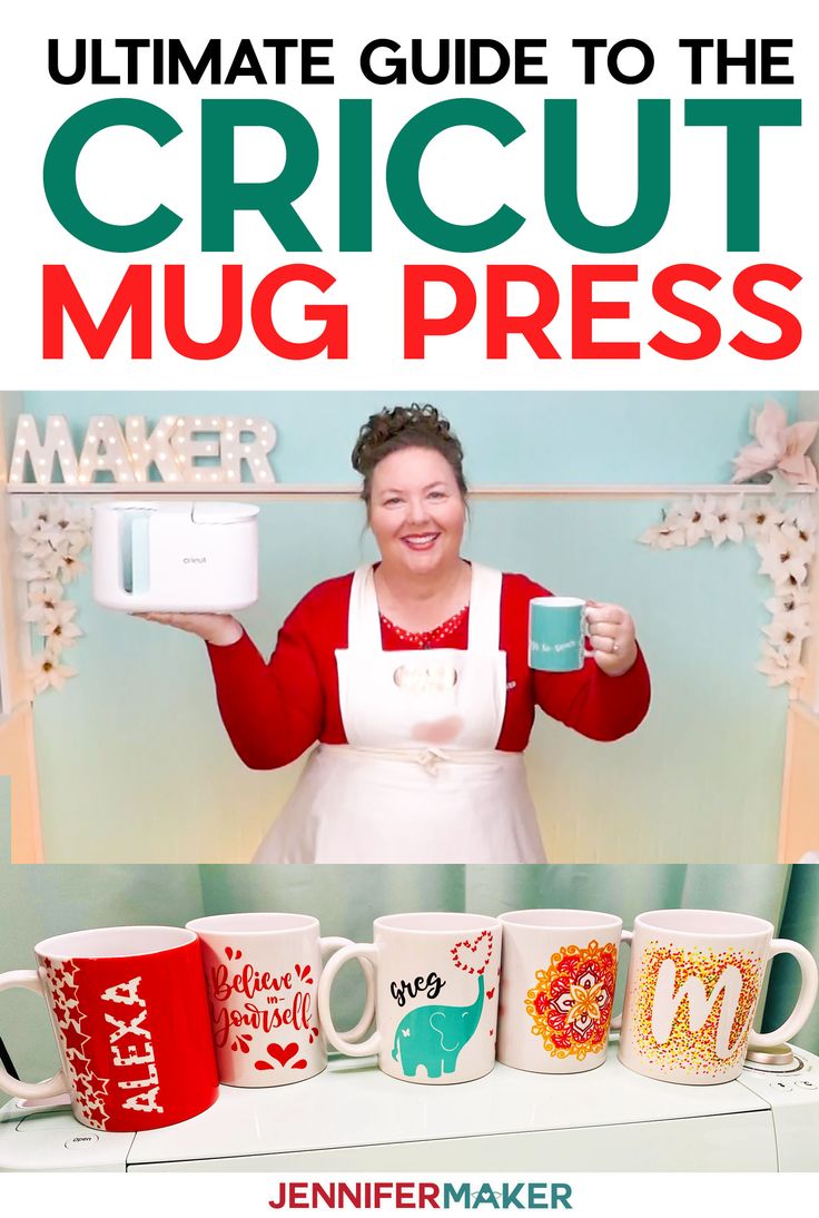 the ultimate guide to the cricut mug press by jenny fermer maker