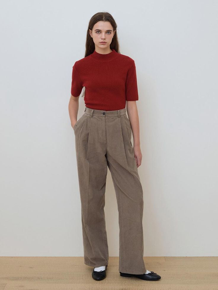 Composition : Shell - Cotton 100%Country of Origin : Republic of Korea Corduroy Pants, Composition, The Originals, Clothes For Women, Pants, Clothes, Trousers