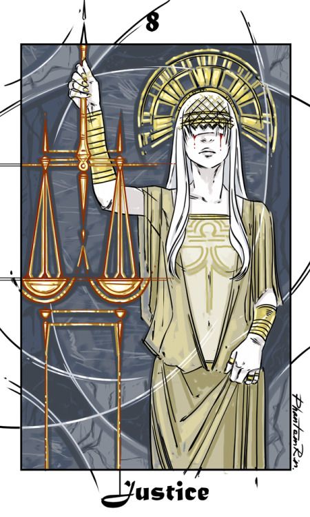 Phantom Rin, Roll Eyes, Justice Tarot, Tarot Tattoo, Red Rising, Anime W, Lady Justice, Tarot Cards Art, Tarot Art