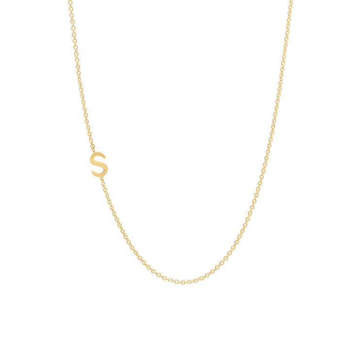 Fine Initial Necklace 14k Gold Initial Necklace, Rose Gold Initial, Dainty Initial Necklace, Initial Necklace Gold, Gold Signet Ring, Natural Gemstone Jewelry, Text Box, Ruby Jewelry, Gold Initial