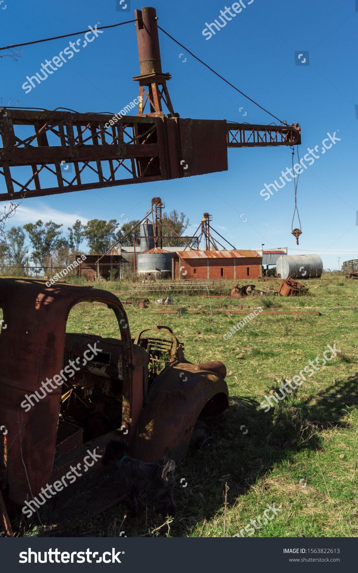 Abandoned Tow Truck in Argentine Field