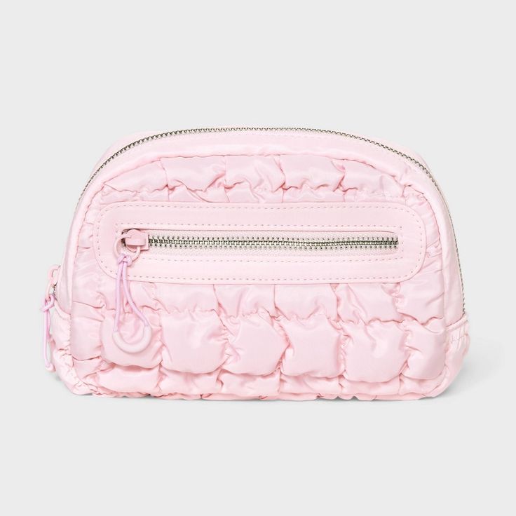 Solid-hued, structured crossbody bag with a wide adjustable strap for comfortable carrying. Features an exterior zip pocket to access items like lip balm and hair ties, as well as a top zip closure opening up to a roomy interior for the rest of your essentials. If you’re not satisfied with any Target Owned Brand item, return it within one year with a receipt for an exchange or a refund.