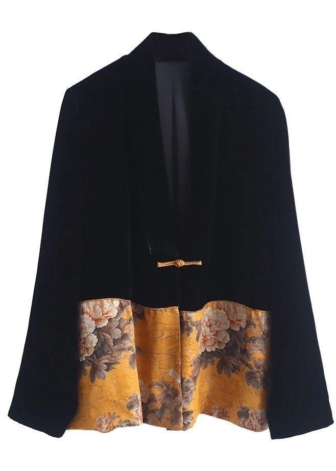 Detail Couture, Mode Kimono, Mode Hippie, Silk Coat, Mode Abaya, Abayas Fashion, Abaya Fashion, Mode Inspiration, Black Button