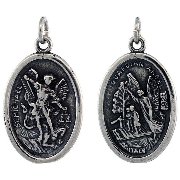 My eBay Contact Us Auctions | Special Deals | Antiques | Best Offers Home About Us Contact Us FEEDBACK Terms Shipping Add Us 925 Sterling Silver St. Michael The Archangel Medal Charm Pendant 7/8" Tall click thumbnails above to enlarge All Items Our Feedback Ask a Question Item Description Top Quality .925 Sterling Silver St. Michael The Archangel Medal Charm Pendant Condition: New Material: Certified .925 Sterling Silver Approximate Weight: 4 Grams Height: 7/8" (23mm) Tall SKU: RPRP53 Retail Price:  $110.00 Our Price:  $29.99 FREE SHIPPING   Every purchase includes box.           *Note: Necklace not included.           *Please visit our store for more pendants available in this and other designs. We also carry a large selection of necklaces and chains to complete your pendant. * Payment Sh Saint Michael The Archangel, Medal Jewelry, St Michael The Archangel, St Michael Pendant, Michael The Archangel, Saint Michael, St Michael, Fine Jewellery Necklace, Men's Jewelry