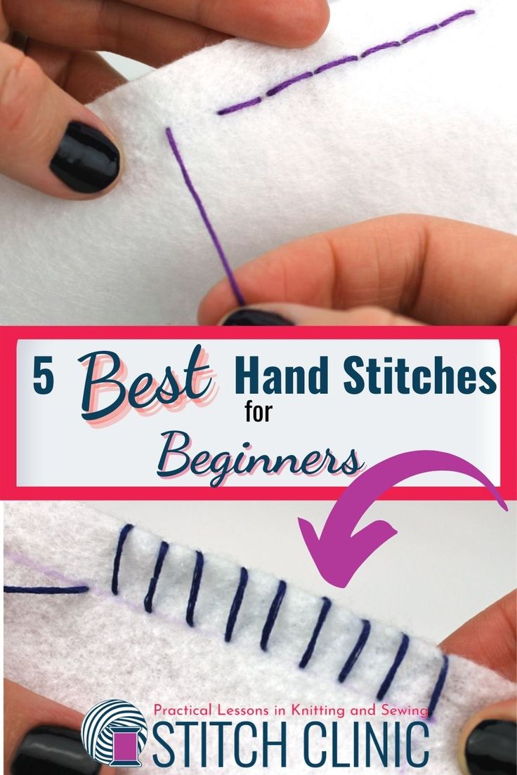 the best hand stitches for beginners