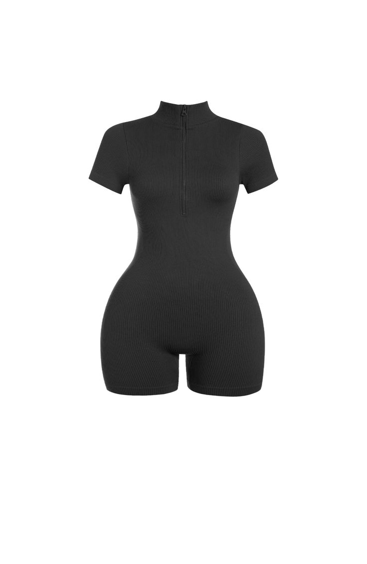 Everyday Short Sleeve Romper – BABES Black Short Romper Outfit, Tomgirl Outfit, Romper Outfit Ideas, Bodycon Jumpsuit Outfit, Black Romper Outfit, Short Jumpsuit Outfit, Shorts Romper Outfit, Black Short Jumpsuit, Fashion Collection Inspiration