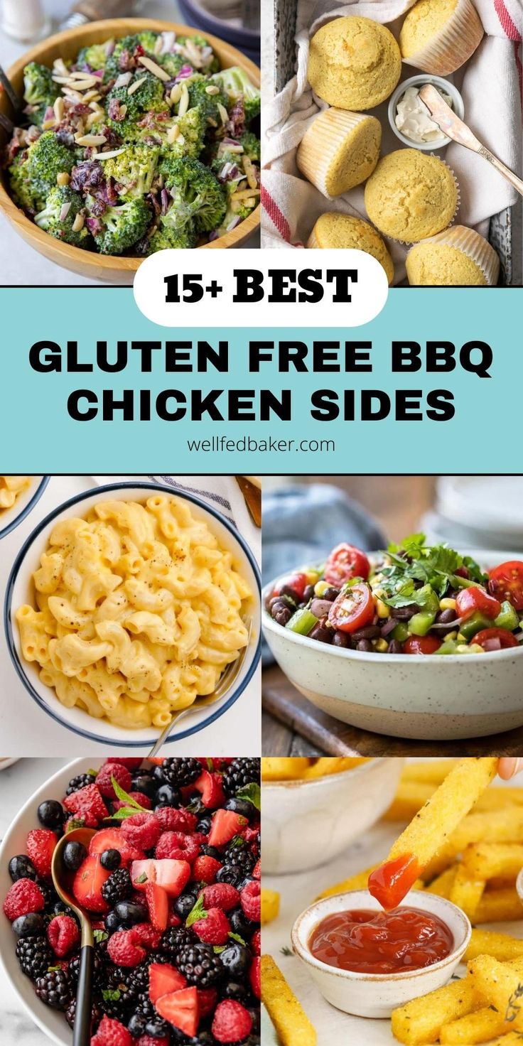 the best gluten free bbq chicken sides are on this list and they're