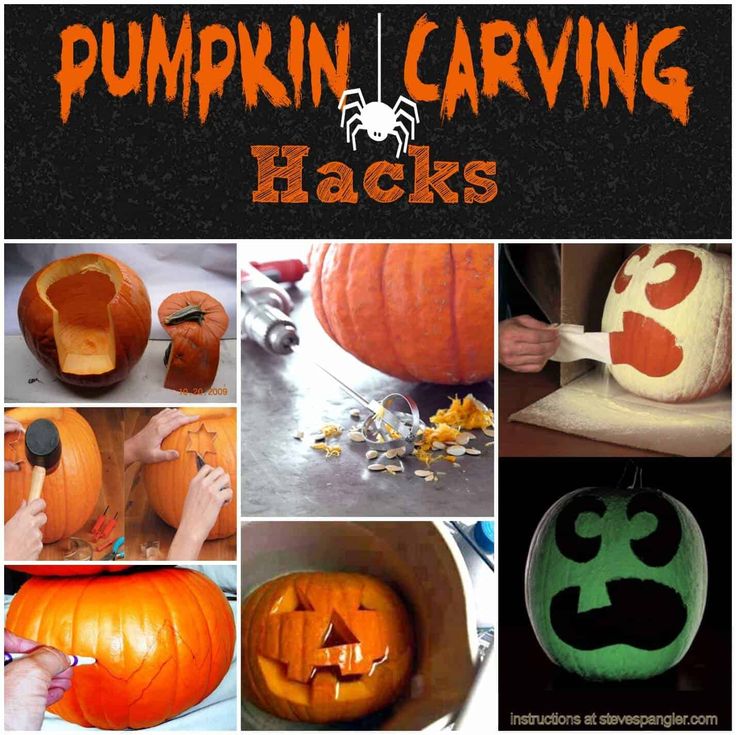 pumpkin carving hacks for halloween