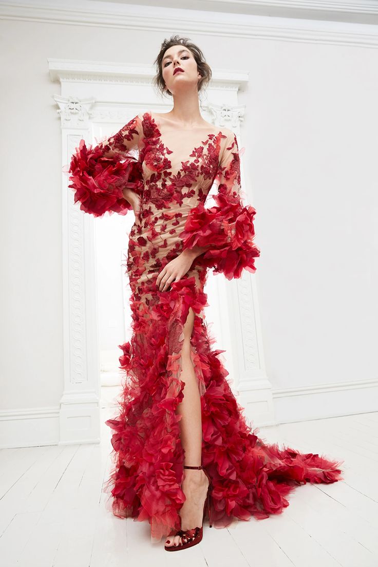 Marchesa Couture, Couture 2023, Herb Ritts, Mesh Gown, Lace Evening Gowns, Red Carpet Gowns, Tony Ward, Lela Rose, Elie Tahari