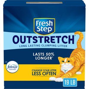 fresh step outstretch long lasting clumping litter liners, 19lb