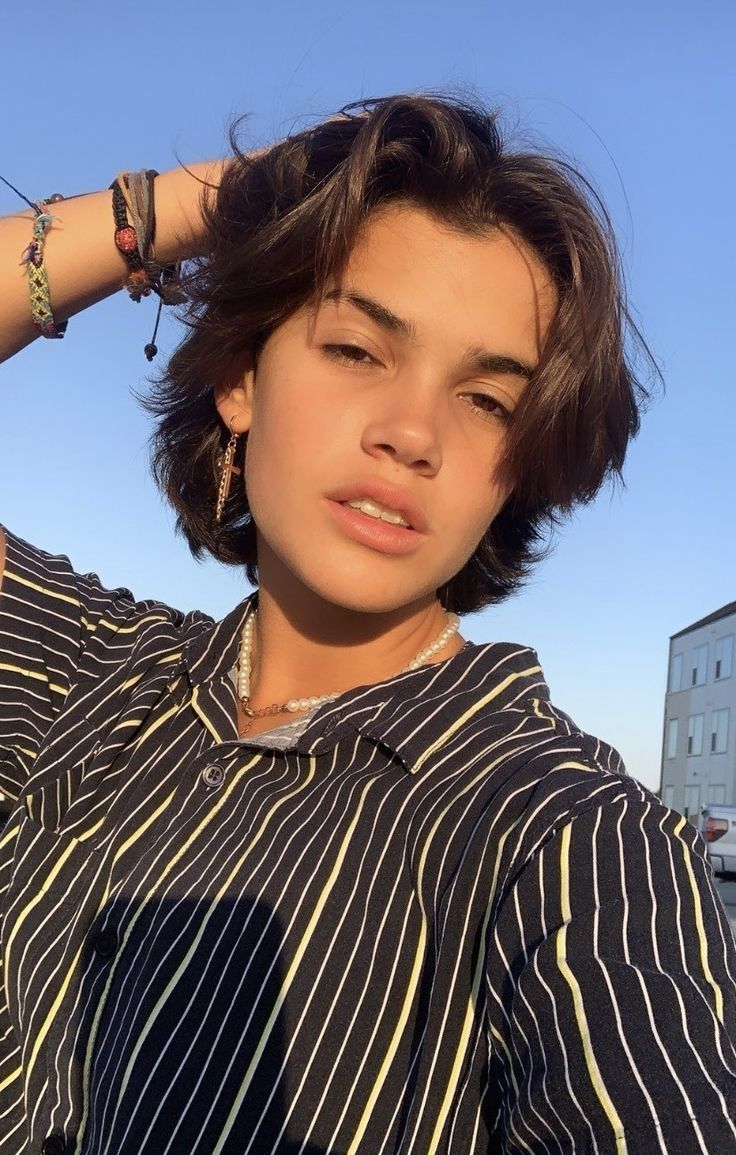 Masc Hair For Women, Very Short Hair For Thick Hair, Lesbian Short Hairstyles, Medium Nonbinary Hairstyles, Short Haircut Lesbian Hairstyles, Masc Lesbian Haircut Round Face, Masc Lesbian Hairstyles Short, Short Hair Small Face, Women Short Hairstyles 2022