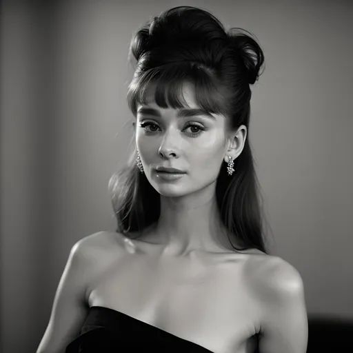 16 years old Audrey Hepburn, long hair, 90s vouge ma... | OpenArt Audrey Hepburn Hairstyles, Long Hair 90s, Audrey Hepburn Hair, Hair 90s, Audrey Hepburn Photos, Audrey Hepburn Style, Hairstyles For Long Hair, Long Hairstyles, Magazine Photography