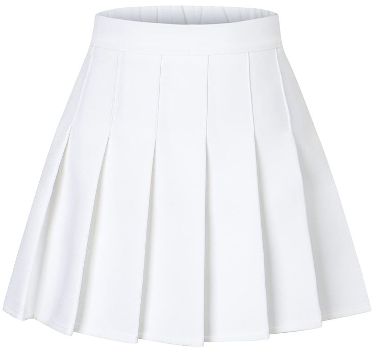 PRICES MAY VARY. Material: 95% Polyester 5% Spandex Soft and drape well fabric makes beautiful hems and pleated details Side hidden zipper with back elastic closure Skort style skirt with safety shorts attached Pleated design lovely A-line skirt for all girls Cute Cheap Skirt For Dress-up, Cheap Pink Pleated Mini Skirt, Cheap Pink Skort For School, Cheap Pink Mini Pleated Skirt, Cheap Pleated Mini Skirt, Safety Shorts, Short Pollera, Womens Pleated Skirt, White Pleated Skirt