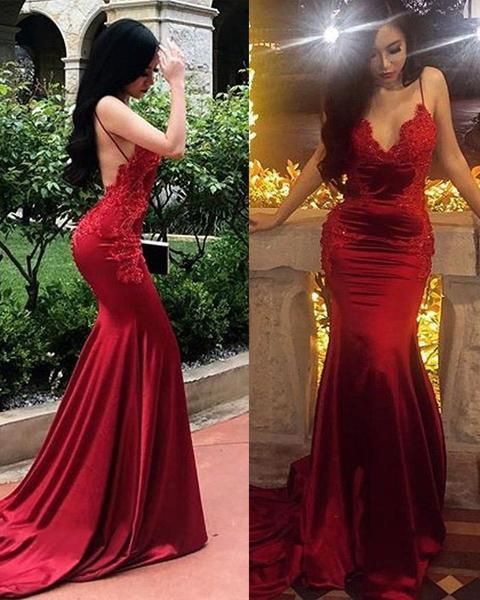 Dresses School, Burgundy Formal Dress, Prom Dresses Burgundy, Formal Prom Dresses Long, Mermaid Prom Dress, V Neck Prom Dresses, Evening Party Gowns, Party Gown, School Party