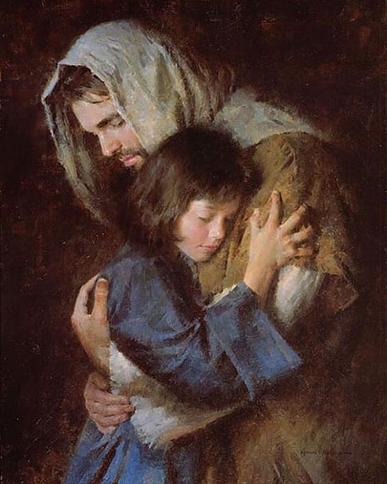 “Let not your heart be troubled, neither let it be afraid. I will not leave you comfortless: I will come to you.” (John 14:18, 27). Morgan Weistling, Image Of Jesus, Christian Illustration, Jesus Artwork, Pictures Of Christ, Lds Art, Jesus Photo, Jesus Christ Art, Pictures Of Jesus Christ