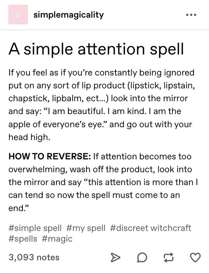 Attention Spell, Glamour Magick, Witchcraft Love Spells, Easy Love Spells, Spells For Beginners, Magia Das Ervas, Easy Spells, Witch Spirituality, Magic Spell Book