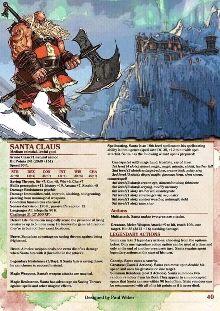 an image of a page from the book santa claus