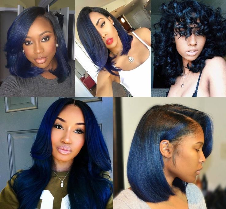 Midnight blue hair Midnight Blue Hair Color On Black Women, Black And Blue Ombre Hair Short, Natural Blue Hair Black Women, Midnight Blue Hair On Black Women, Midnight Blue Hair Short, Fierce Hairstyles, Midnight Hair, Midnight Blue Hair, Hair Inspired