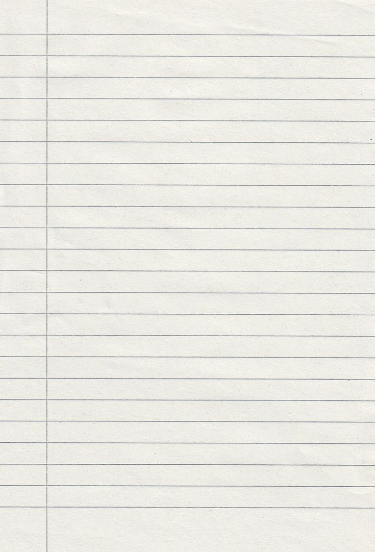 a piece of lined paper with lines on it