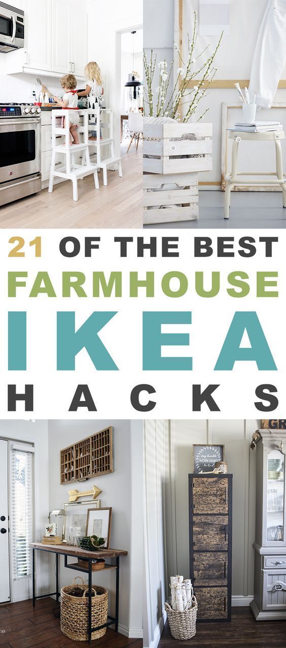 the best farmhouse house ikea hacks