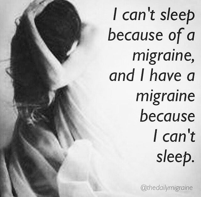 Catch 22 . .  #insomniasucks #insomniac #cantsleepforshit #nosleepforme  #migrainestruggle #migrainestruggles #badday… Humour, Migraine Quotes, Migraine Humor, Migraine Help, Occipital Neuralgia, Migraine Pain, Chronic Migraines, Perfect Room, Migraine Relief