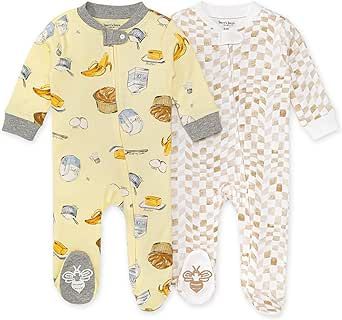 Burt's Bees Baby baby-boys Sleep and Play Pjs, 100% Organic Cotton One-piece Zip Front Romper Jumpsuit Pajamas Best Pjs, Banana Muffin, Banana Muffin Recipe, Burts Bees Baby, Baby Sleepers, Small Clothes, Muffin Recipe, Romper Jumpsuit, Burt's Bees