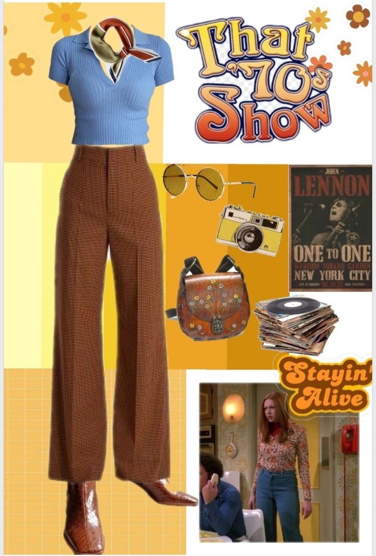 Woman’s 70s Fashion, Retro Outfits70s, 70s Outfit Inspiration Vintage, 70s Outfits Party 1970s Vintage Fashion, Throwback 70s Outfits, 1970s Retro Fashion, That 70 Show Outfit, 70s Wardrobe Essentials, 70’s Themed Outfits