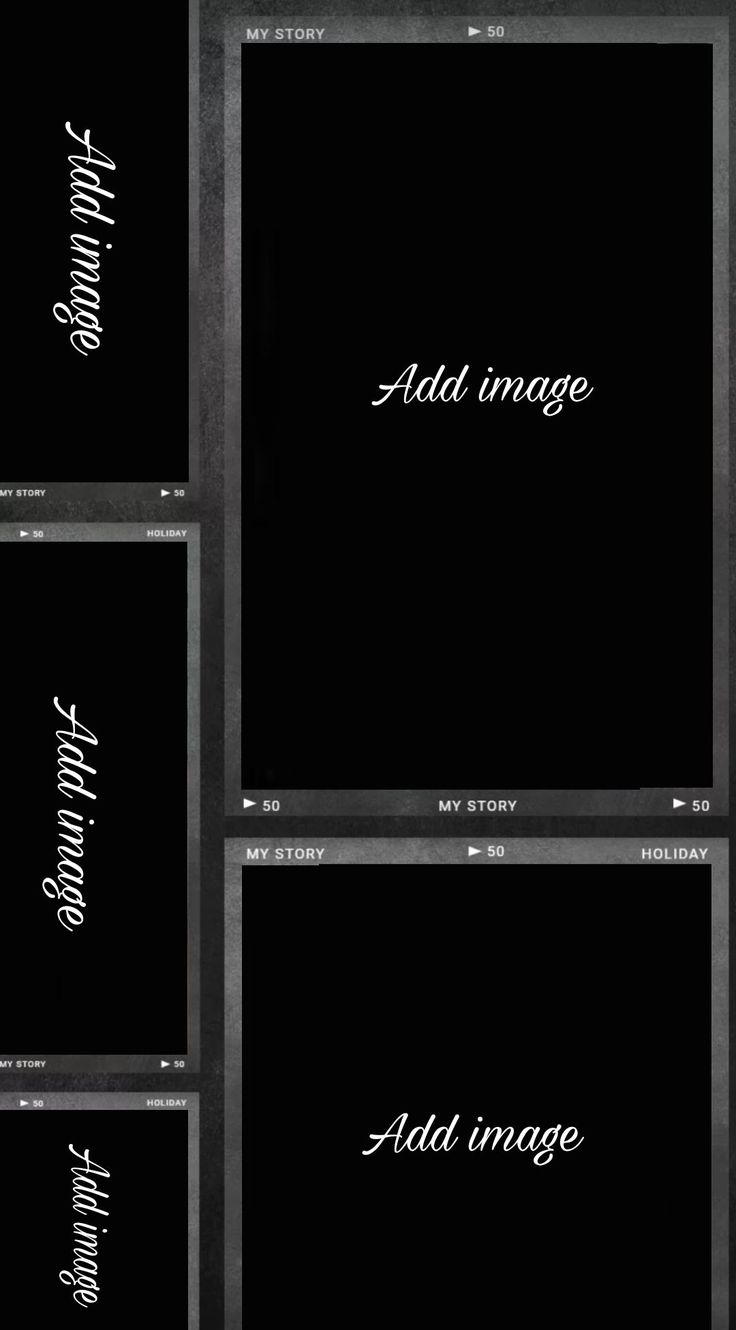 Film Template For Photo Insta Story Instagram Story Film Template, Photo Collage Instagram Story Template, Instagram Story Ideas Collage Template, New Post Ig Story Template, Insta Story Ideas Photo Collage, Black Instagram Story Background, Black Instagram Story Template, Wallpaper For Ig Story, Instagram Story Template Collage