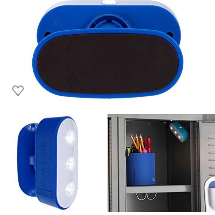 there are two different items in the photo and one has a blue cover on it