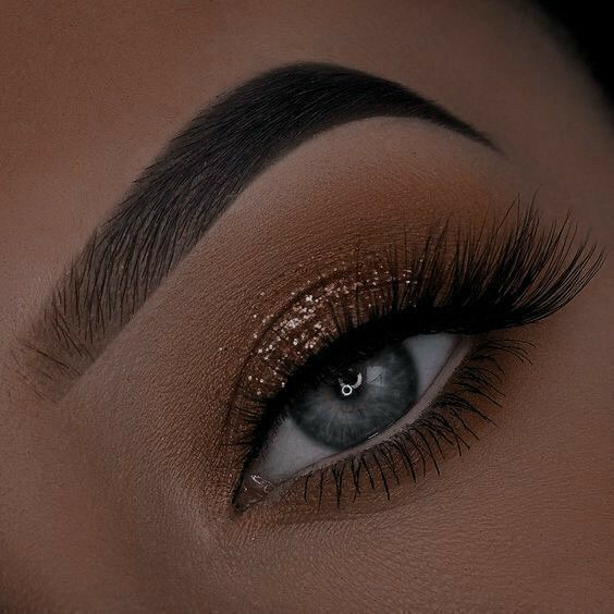 Evening Eye Makeup, Eye Makeup Images, Shimmer Eye Makeup, Glitter Makeup Looks, Pretty Eye Makeup, Prom Eye Makeup, Cute Eye Makeup, Eye Makeup Pictures, Smink Inspiration