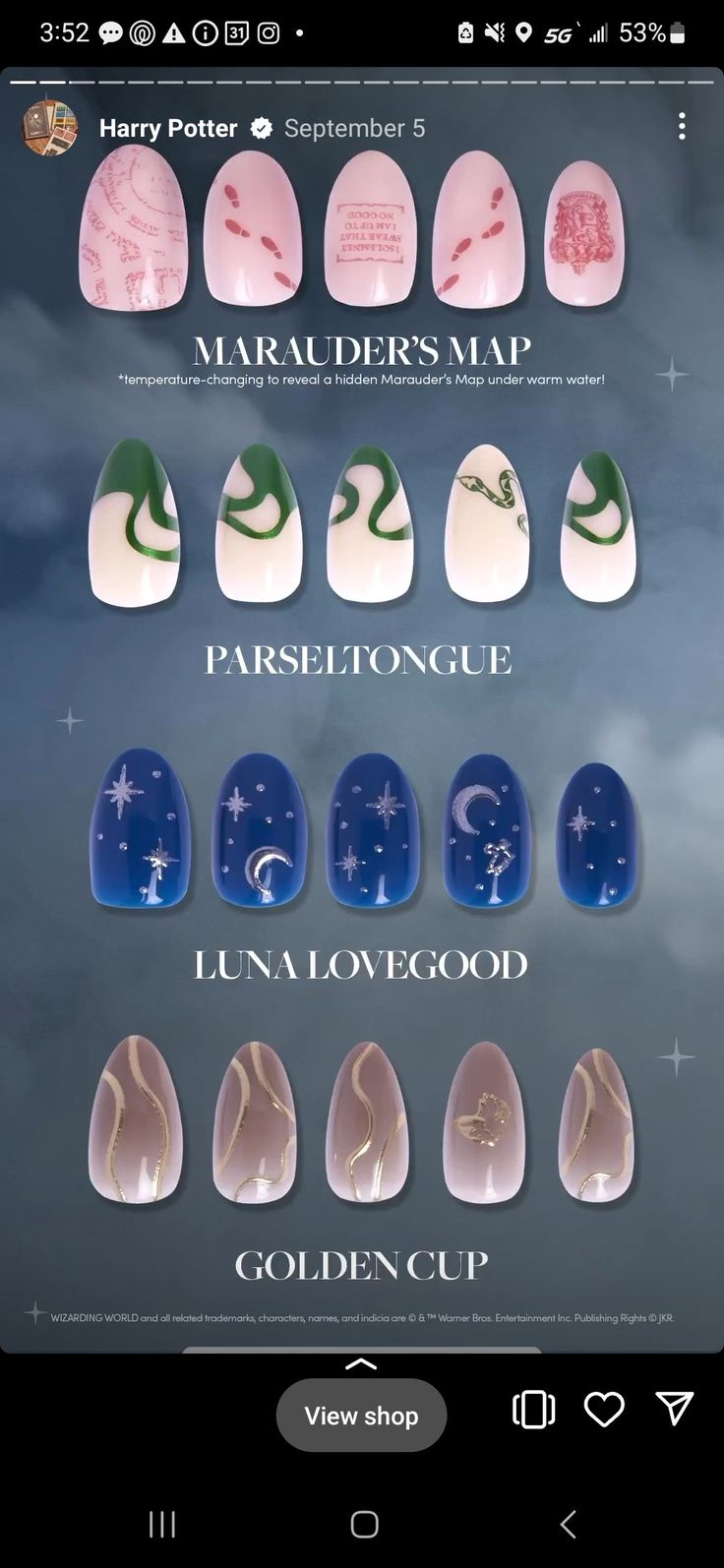 Marauders Nails, Wizard Nails, Marauders Map, Luna Lovegood, The Marauders, Warm Water, Wizard, Nails