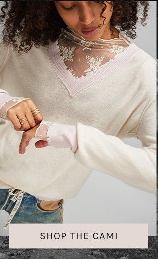 Cream Lace Top Outfit, Free People Lace Layering Top, Lace Top Under Shirt, Long Sleeve Lace Top Outfit, Lace Layering Top Outfit, White Lace Shirt Outfit, White Lace Top Long Sleeve, Layer Top Outfits, White Lace Top Outfit