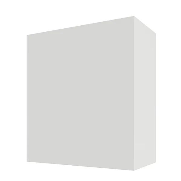 an empty white box on a white background