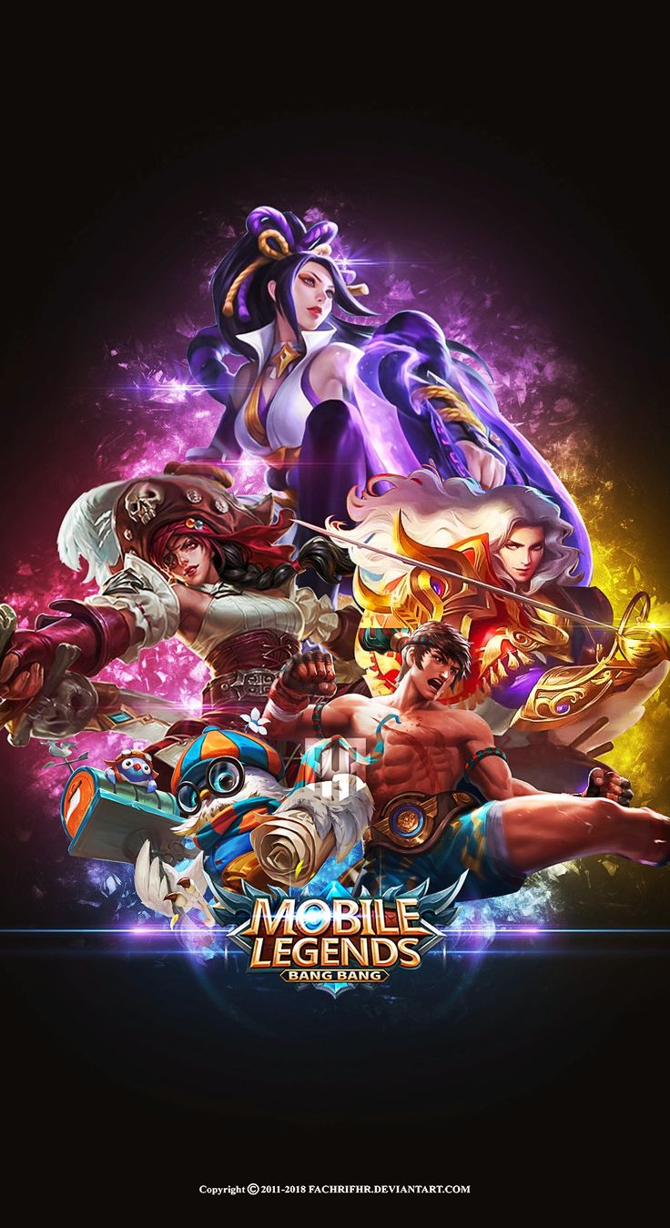 the poster for mobile legend's upcoming game