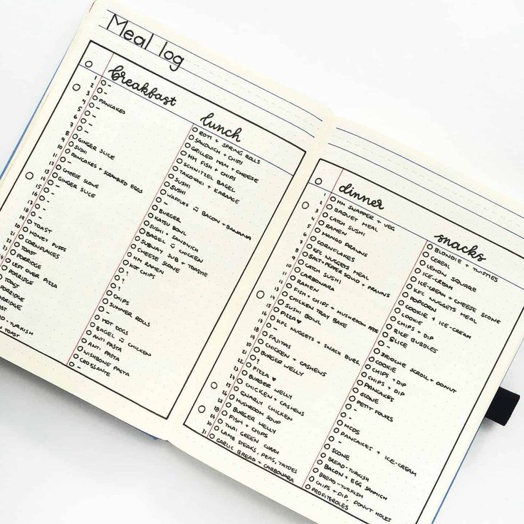 a notebook with a list of things to do on it