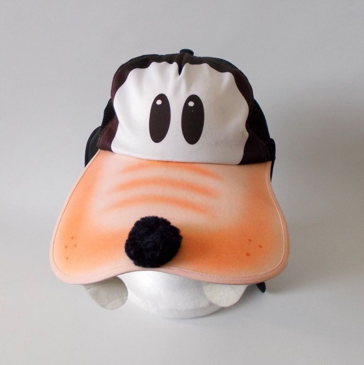 Goofy Face Disney Child's Hat Mesh Trucker Style Snapback With Nose Long Ears Vintage Souvenir Rocking Chair Pads, Antique Rocking Chairs, Vintage Rocking Chair, Goofy Face, Kids Rocking Chair, Long Dog, Dog Ears, Disney Collector, House Mouse