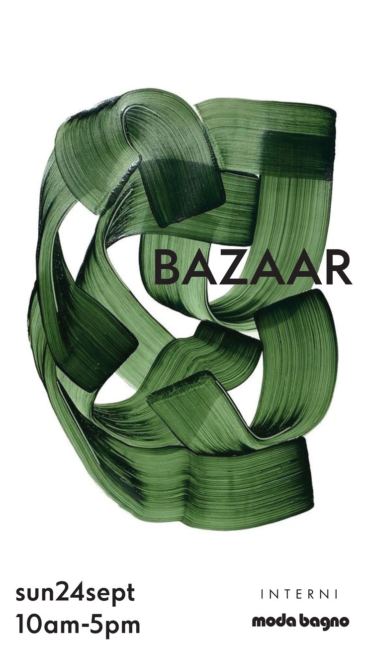 On Sunday, September 24th, we will joyfully welcome you to our annual Bazaar, which has now become a tradition. You will have the opportunity to acquire furniture and lighting, as well as rugs and decorative items at discounts of up to 60%. We will be there from 10:00 until 17:00 to assist you in the best way possible and to keep you informed about everything that interests you in the world of design and decoration.

We look forward to seeing you at at 50 Anapafseos Street in Vrilissia. Abstract Art Texture Acrylic, Leaves Abstract Art, Green Contemporary Art, Green Abstract Art Painting, Nature Inspired Abstract Art, Art Inspiration Painting Abstract, Acrylics Green, Abstract Green Painting, Green Art Painting