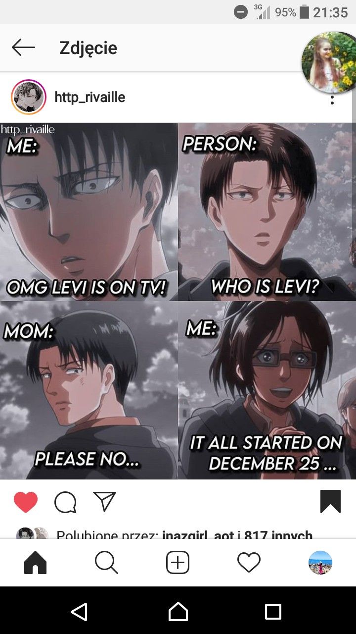 two anime characters with different expressions on their faces and the caption reads, who is levi?