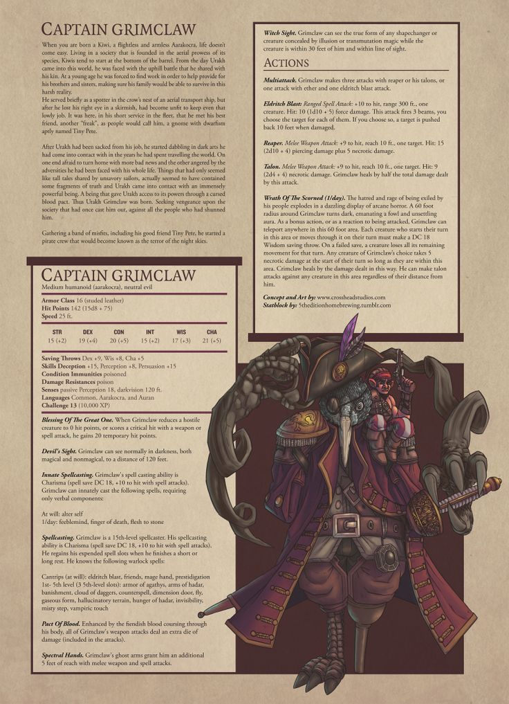 a page with an image of captain grimlock in the center and text below it