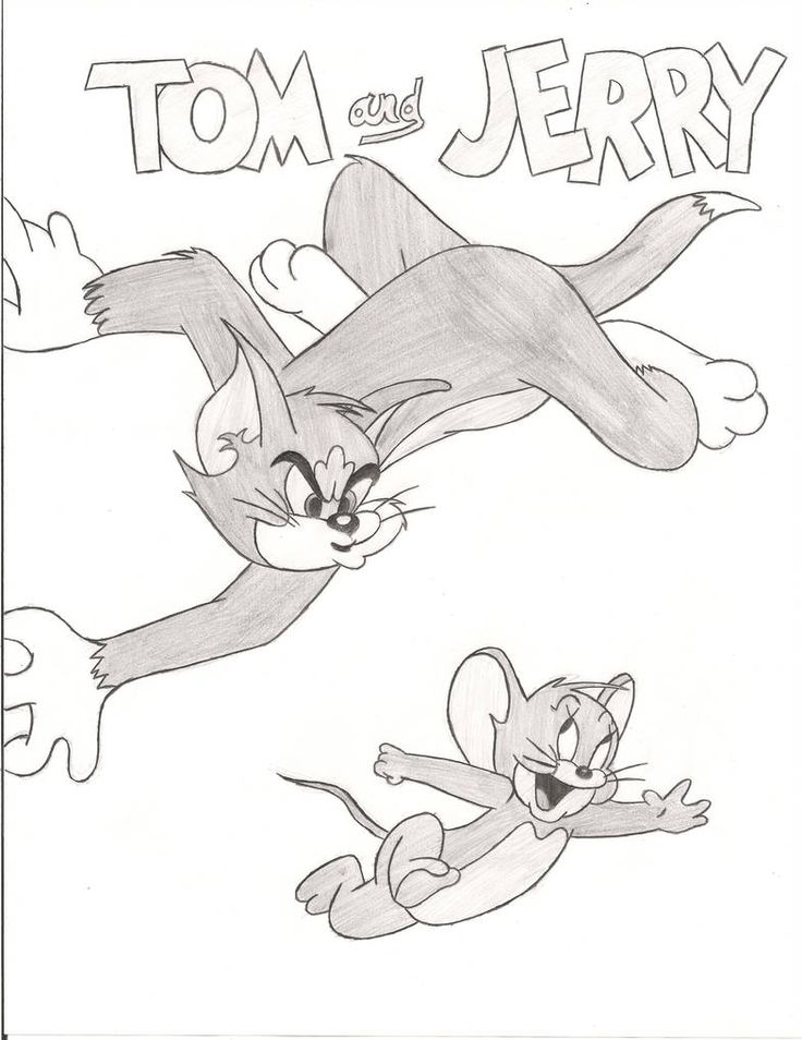 tom and jerry coloring page with two cats flying in the air, one cat has its mouth open