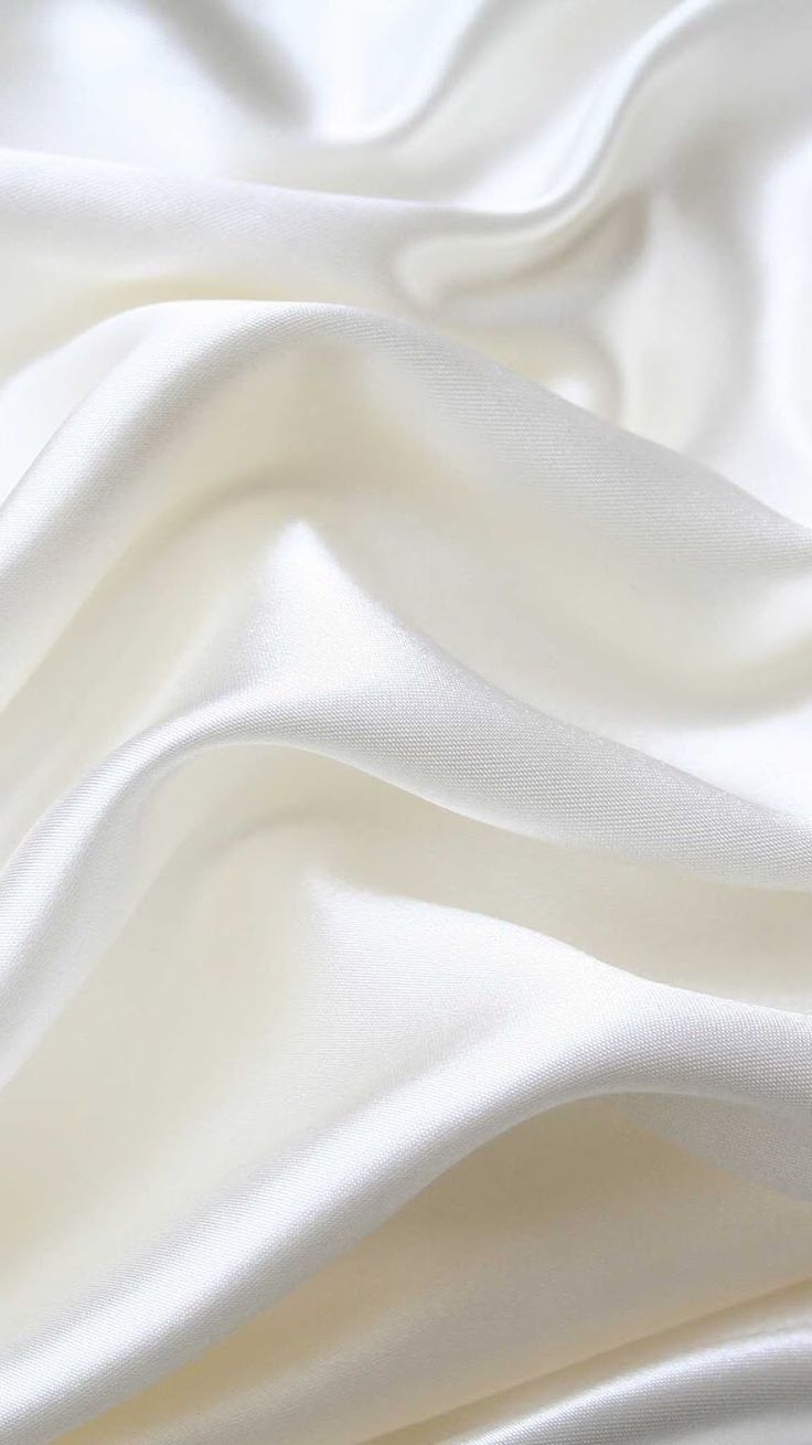 the white fabric is very soft and smooth