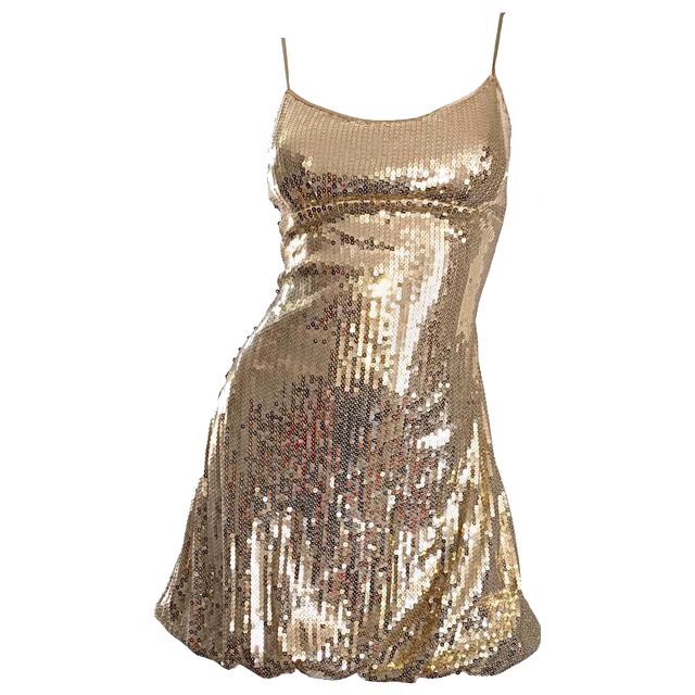 Gold Dress Short, Vintage Doll Dress, Mini Babydoll Dress, Dresses Gold, Sequin Dress Short, Mini Gold Dress, Fest Outfits, Gold Cocktail Dress, Cocktail Dress Vintage