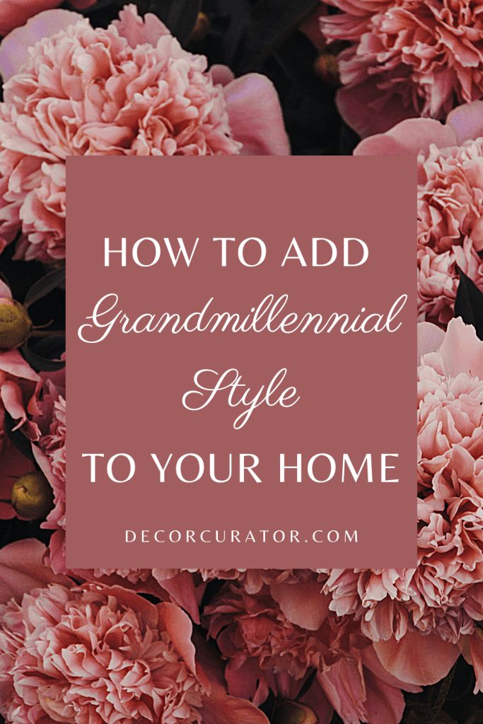 How to Add Grandmillennial Style to Your Home Erin Napier Decorating Style Living Room, Granny Millenial Decor, Traditional Southern Decor, Grandma Decor Shabby Chic, Traditional Whimsical Decor, Grandma Aesthetic Living Room, Grandma Millennial Style, Granny Decor Style, Granny Chic Aesthetic