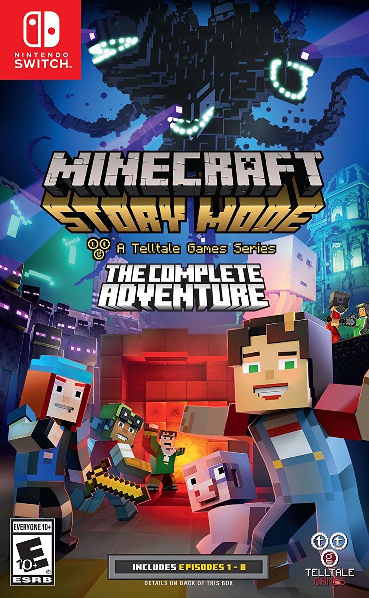 the coverart for minecraft map pack, featuring an image of two people in front of